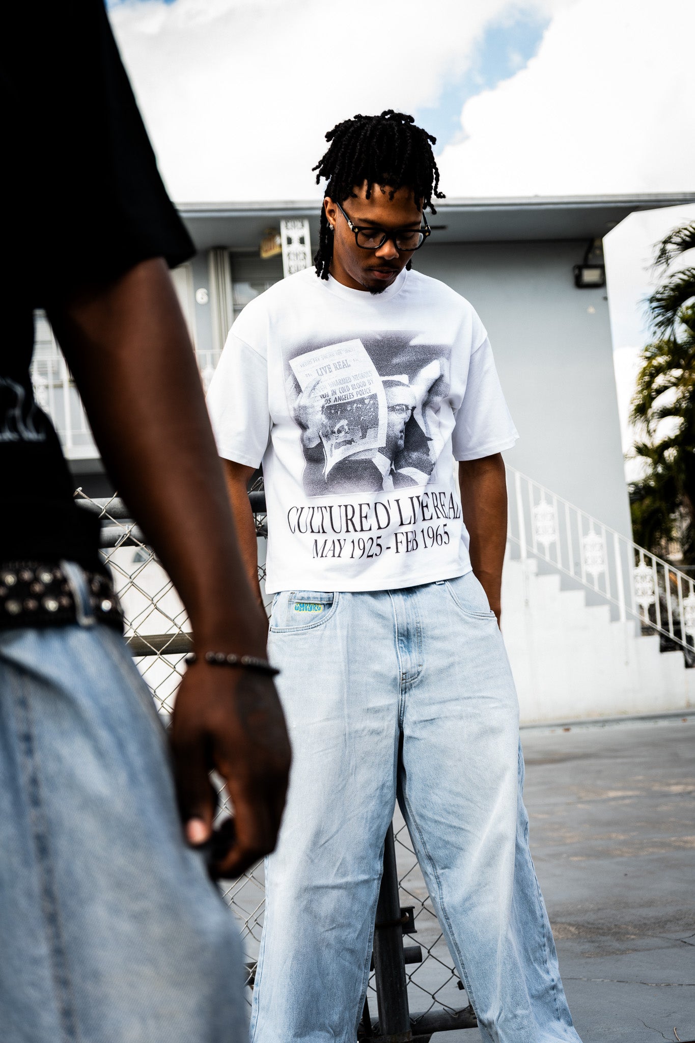 Culture D'LiveReal Tee [White]