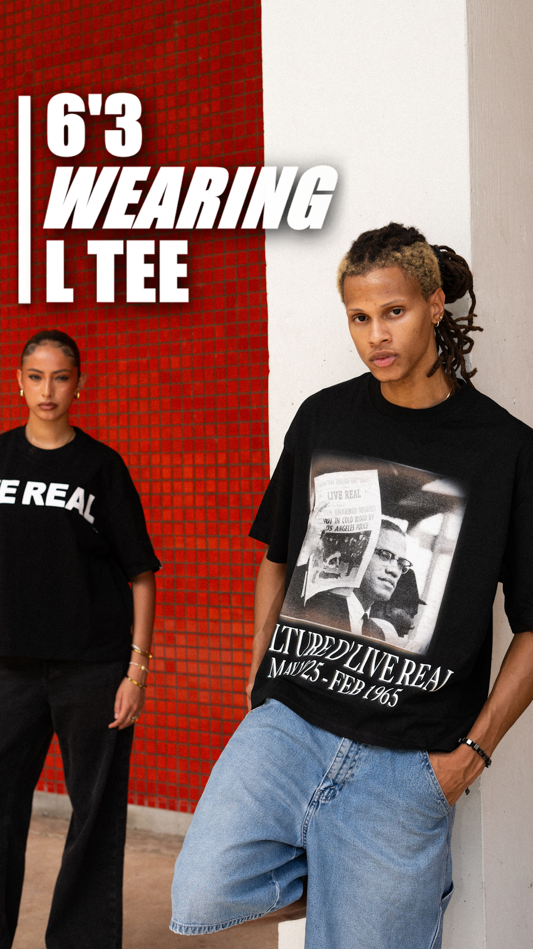 Culture D'LiveReal Tee [Black]