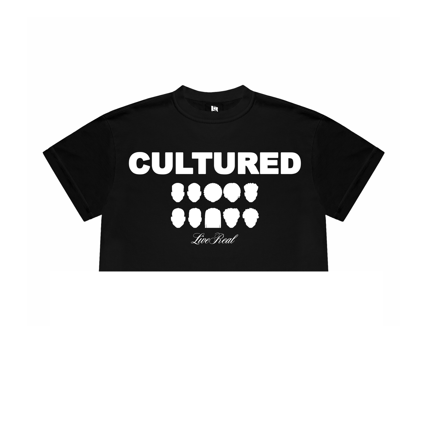 CULTURED Tee Cropped [Black]
