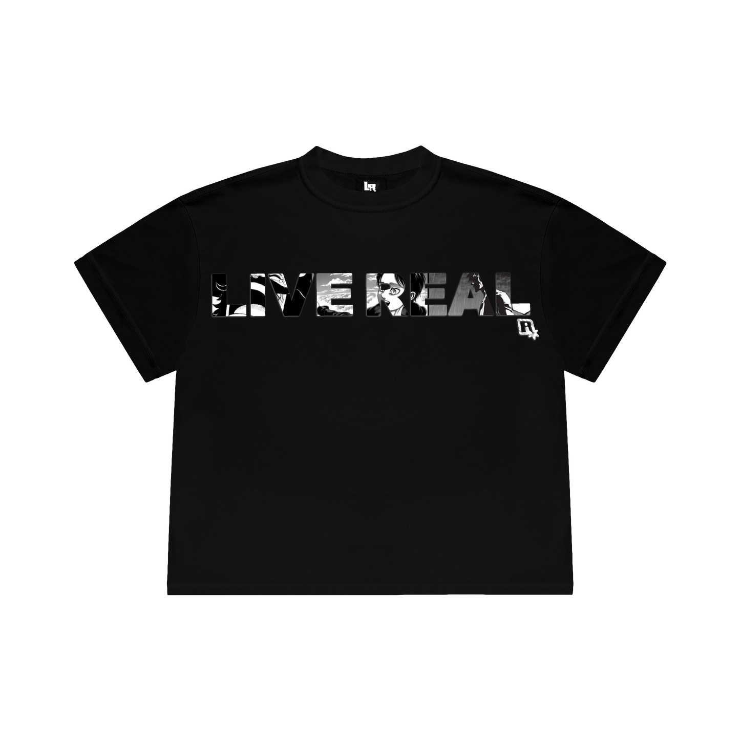 LR Convention Typography Tee [Black]