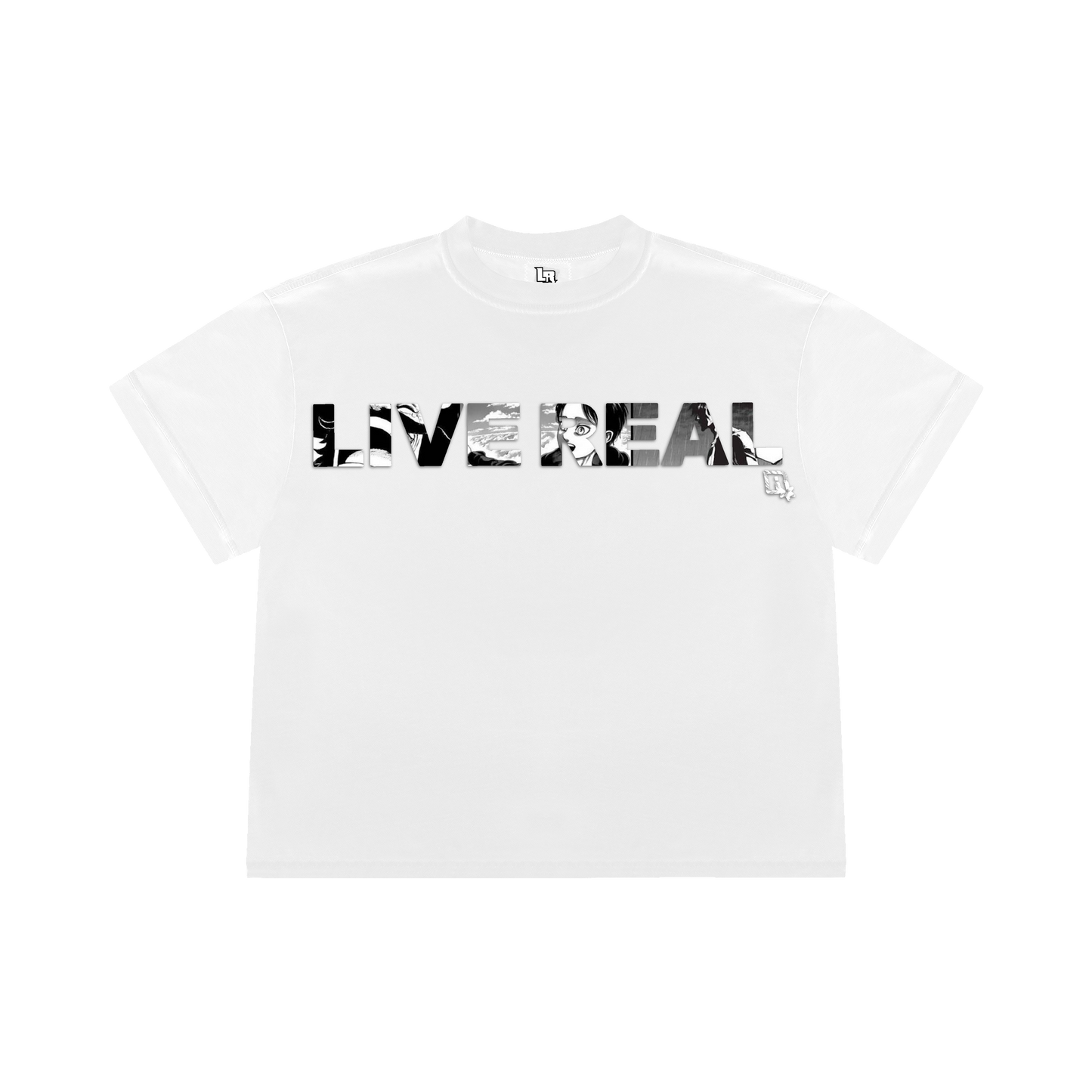 LR Convention Typography Tee [White]