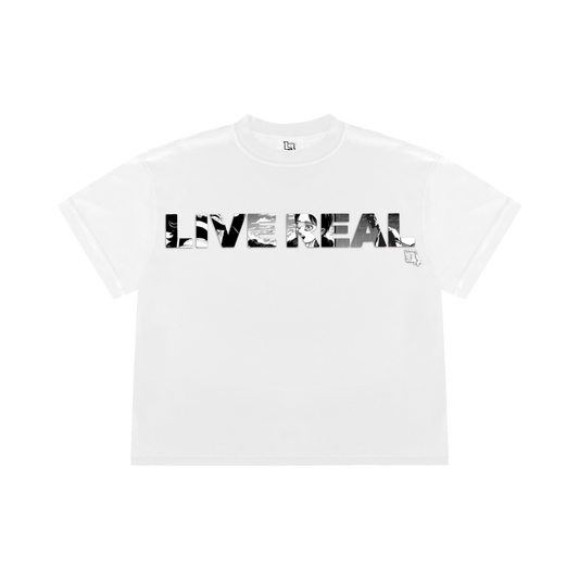LR Convention Typography Tee [White]